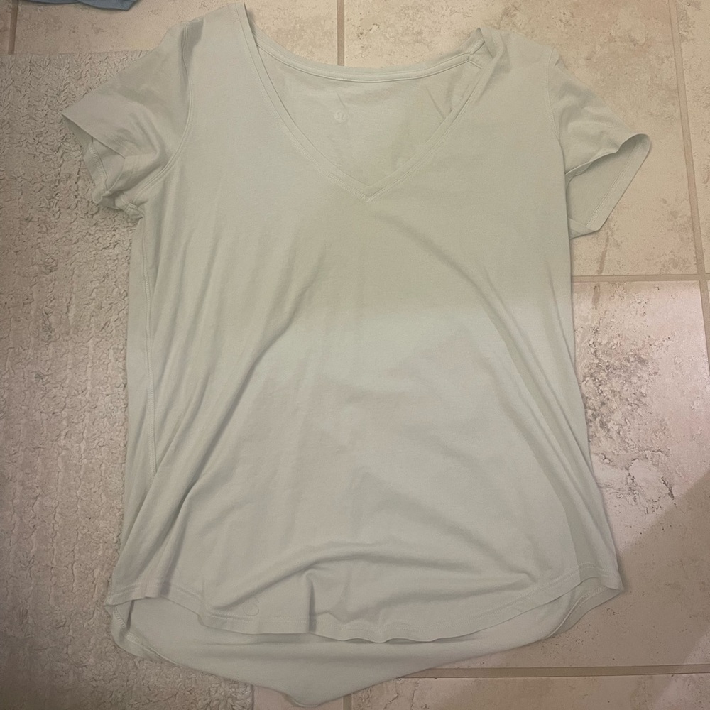 Lululemon Mint Green Shirt